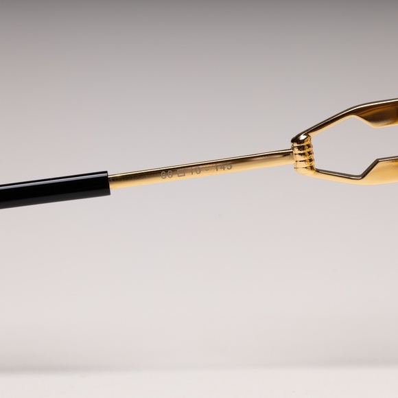 Balmain Gendarme Square Metal Oversize Sunglasses - Picture 10 of 12